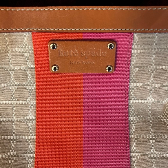 Kate Spade Beige and Orange Crossbody Bag - Picture 2 of 3